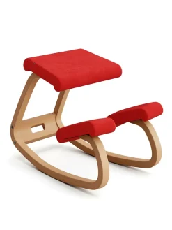 Variable Balans Stol, light brown wood fra Variér