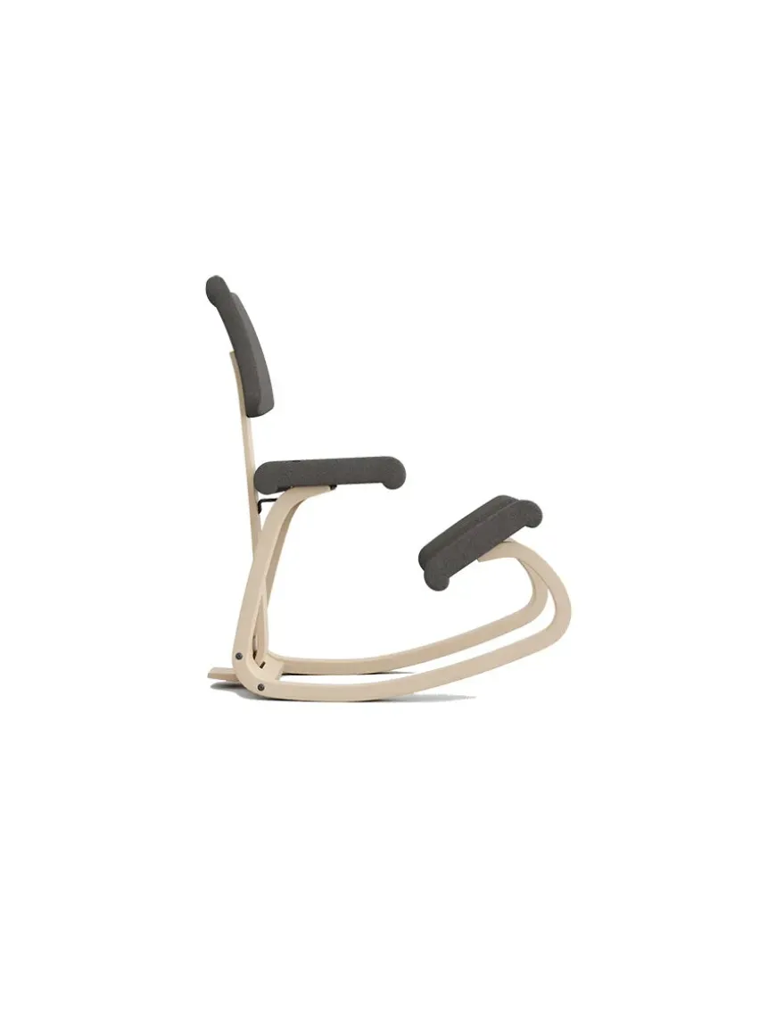 Variable Plus Stol, sort bøg fra Variér