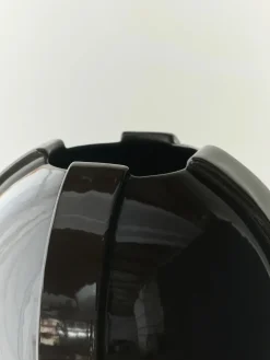 Vinci Vase 01, dark brown fra Louise Roe