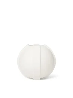 Vinci Vase 01, raw white fra Louise Roe