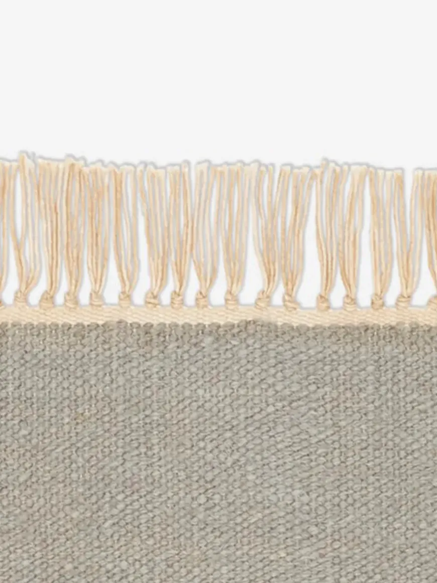 Vintage Naturally Coloured Fringes Tæppe, 180 x 240 cm fra Kvadrat