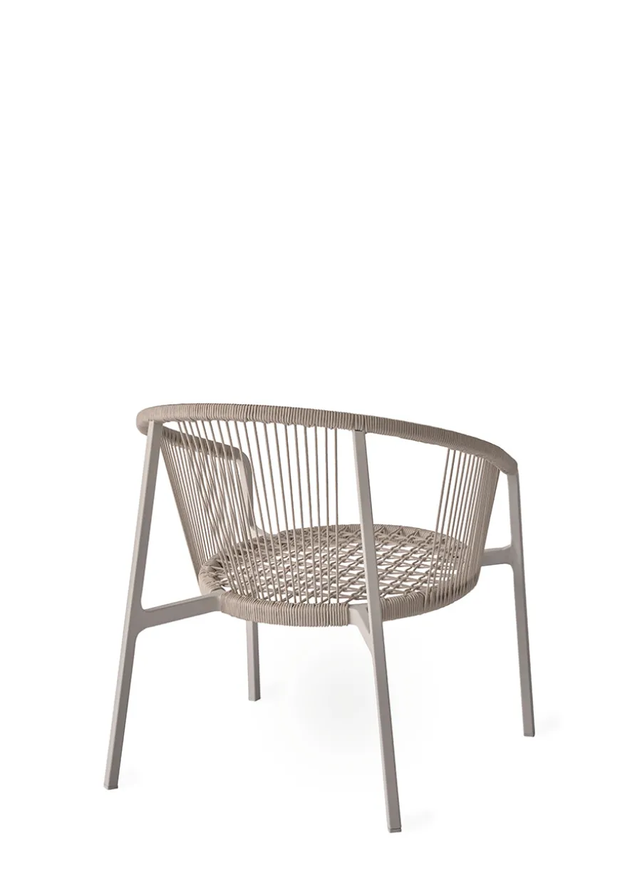 VIPP712 Lagrasse Lounge Chair inkl. sæde- og ryghynde fra Vipp