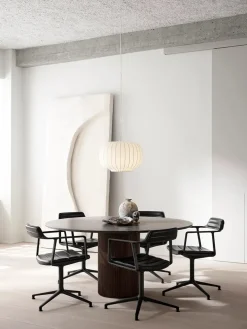 VIPP452 Swivel Chair, bosco grøn læder fra Vipp