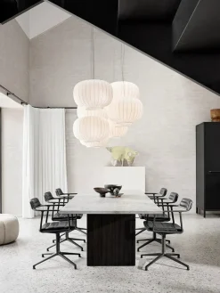 VIPP452 Swivel Chair, bosco grøn læder fra Vipp