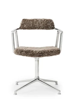 VIPP452 Swivel Chair, camel læder fra Vipp