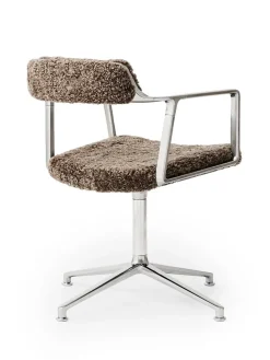 VIPP452 Swivel Chair, camel læder fra Vipp