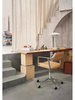 VIPP453 Swivel+ Chair, camel læder fra Vipp