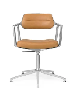 VIPP453 Swivel+ Chair, dark sand tekstil fra Vipp
