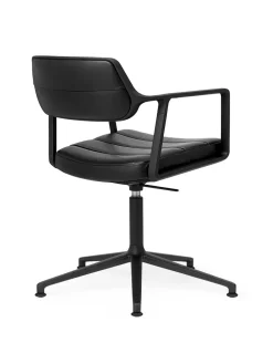 VIPP453 Swivel+ Chair, dark sand tekstil fra Vipp