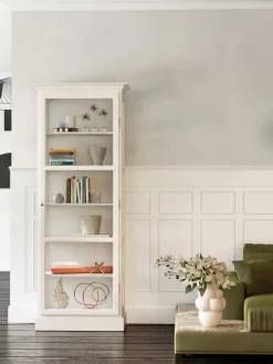 Vitrineskab Classic V1, antracit fra Lindebjerg Design