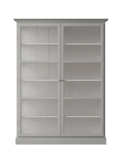 Vitrineskab Classic V2, antracit fra Lindebjerg Design