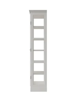 Vitrineskab Classic V2, lys grå fra Lindebjerg Design