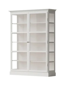 Vitrineskab Classic V2, sort fra Lindebjerg Design
