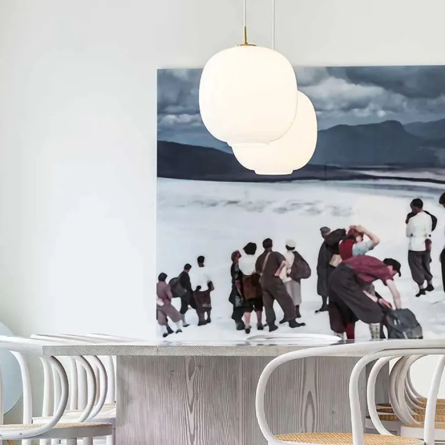 VL45 Radiohuspendel 250, pale yellow fra Louis Poulsen