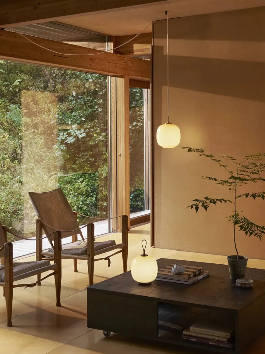 VL45 Radiohuspendel 175, pale yellow fra Louis Poulsen