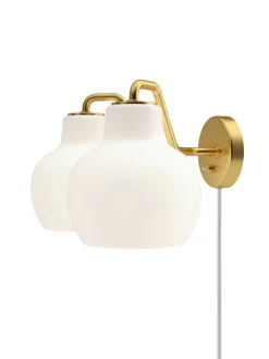 VL Ringkrone, dobbelt væglampe fra Louis Poulsen