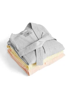 Waffle badekåbe, glacier multi fra Hay