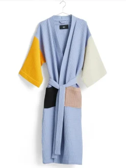 Waffle Badekåbe, off-white multi fra Hay