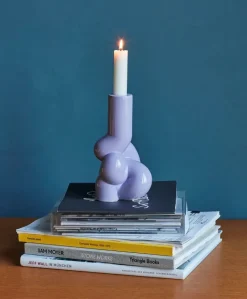 W&S lysestage, soft lavender fra Hay