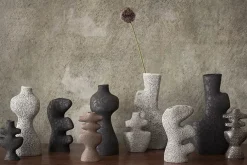 Yara Vase Small, grey pumice fra Ferm Living
