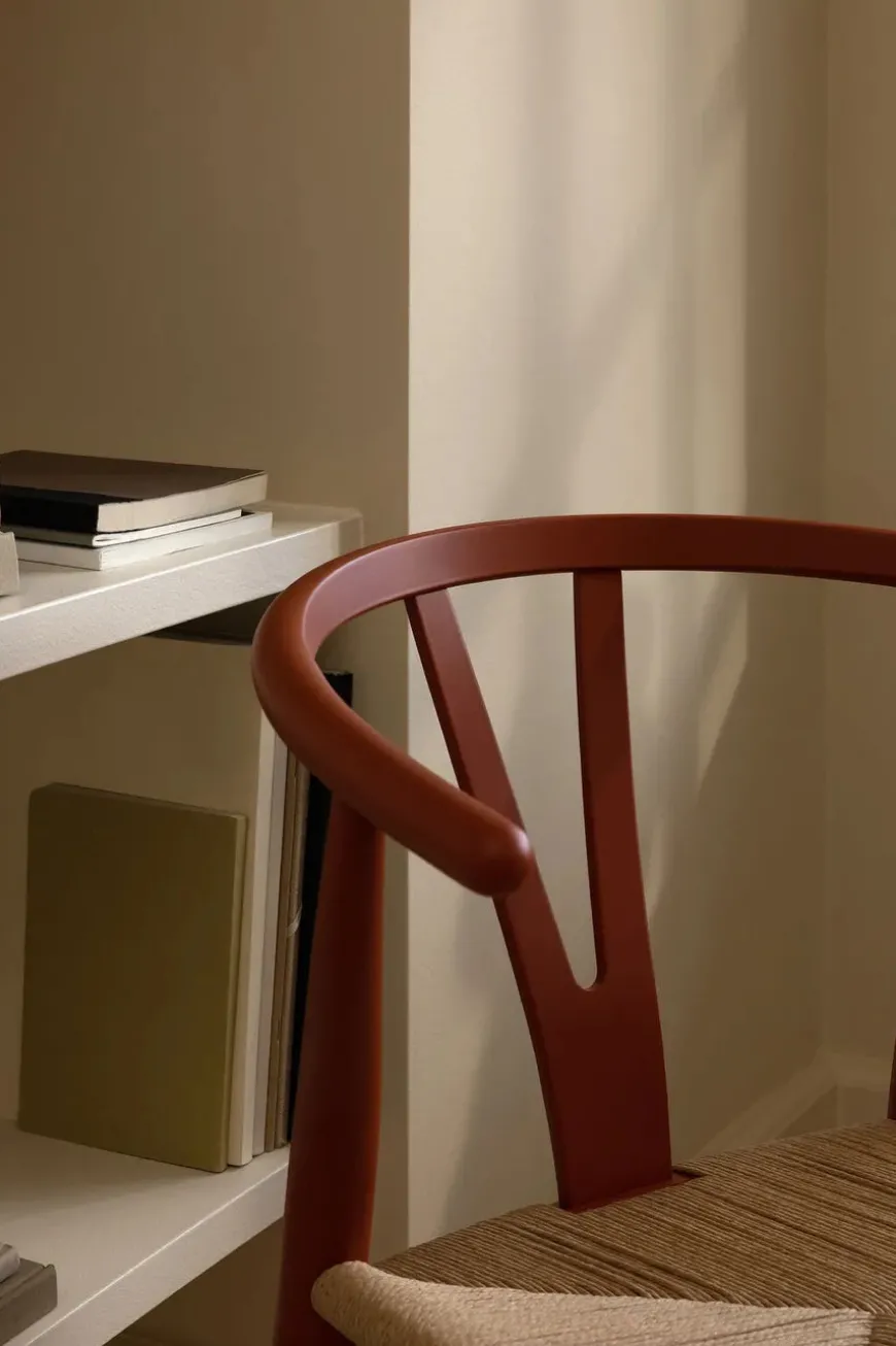 Y-stol CH24 Soft Blue af Hans J. Wegner