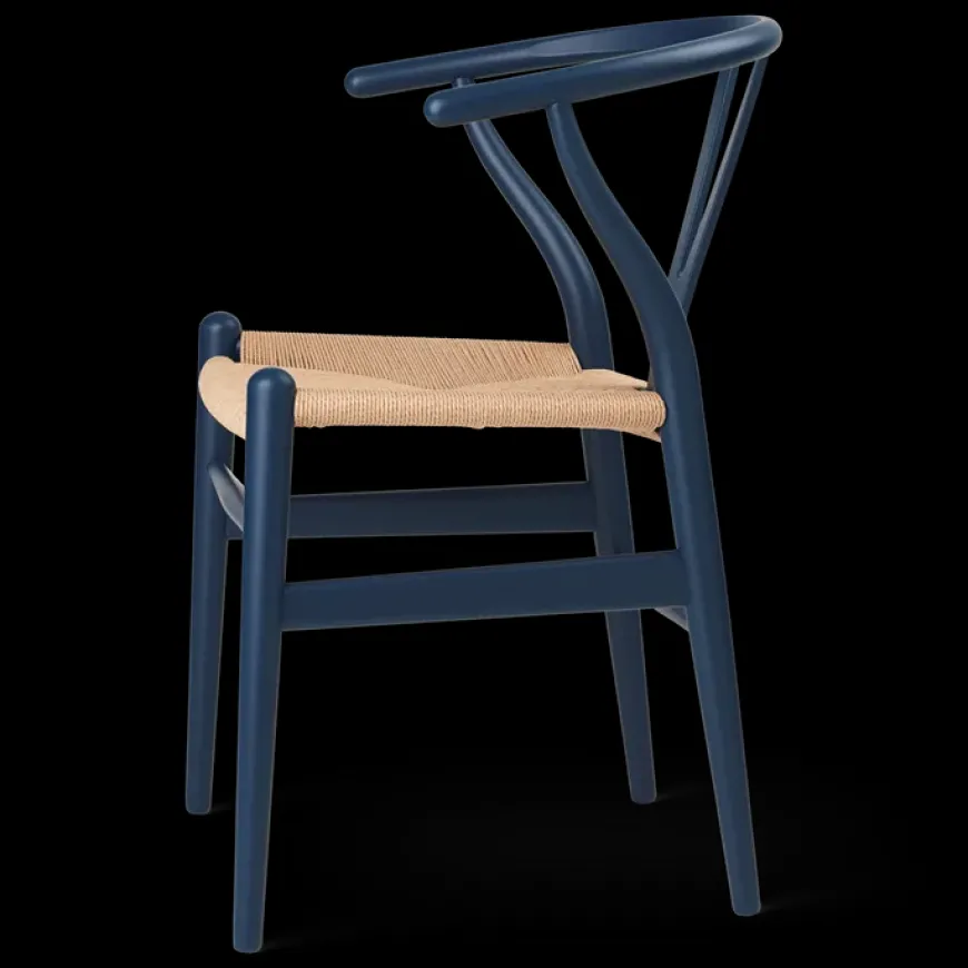 Y-stol CH24 Soft Blue af Hans J. Wegner