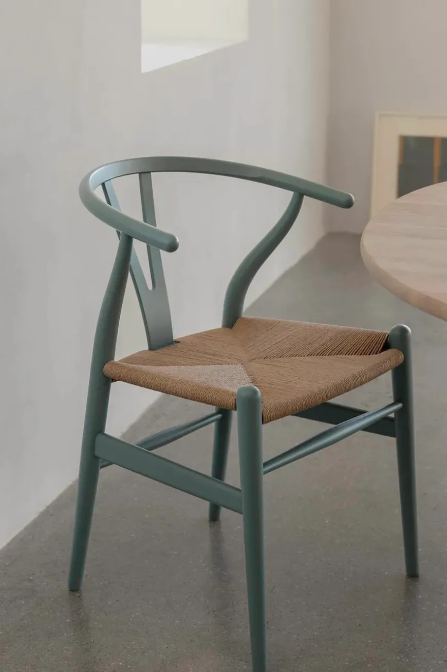 Y-stol CH24 Soft Green af Hans J. Wegner