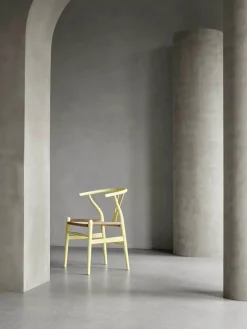 Y-stol CH24 Soft Silver Grey af Hans J. Wegner