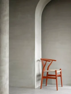 Y-stol CH24 Soft Terracotta af Hans J. Wegner