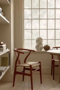 Y-stol CH24 Soft Terracotta af Hans J. Wegner