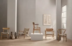 Y-stol CH24, sort eg af Hans J. Wegner