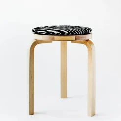 Zebra sædehynde til Stool 60 fra Artek